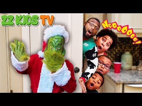 Grinch Captured ZZ Dad! ☃️🎄😱 (Is The Family with The Gingerbread Man?)