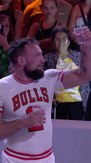 The only combat sport where you can get close enough to the fighters to hand them a drink 🥃 😂 | Karate Combat