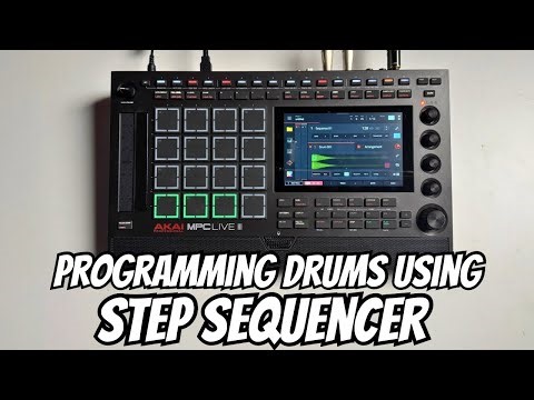 MPC Live 3 Tutorial: Programing Drums Using Step Sequencer