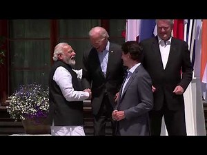 PM Modi with US President Joe Biden and PM Trudeau of Canada at G7 Summit in Germany