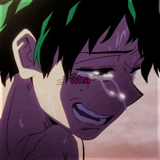 Deku cry #deku #dekuedit