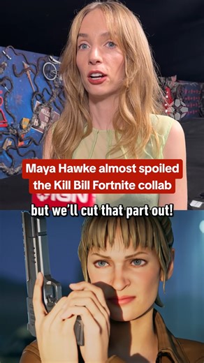 Now that Maya Hawke's mom is in Fortnite, we can now post when Maya accidentally teased Uma Thurman in Fortnite before it was revealed. We love you Maya! #strangerthings #mayahawke #fortnite #ign #gaming | IGN