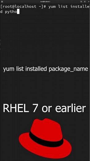 Checking if a Package is Installed on Red Hat Enterprise Linux! #redhat #linux