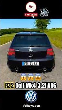 Golf R32: That Deep VR6 Roar + Acceleration = Goosebumps 🔥#golfr32 #golfmk4 #vwgolf #r32