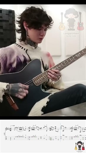 Tim Henson Polyphia ABC Riff Transcription #transcription #guitar #lesson #solo #tabs #guitarist