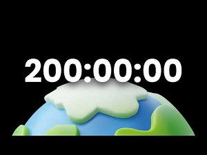 200 Hours Countdown Timer