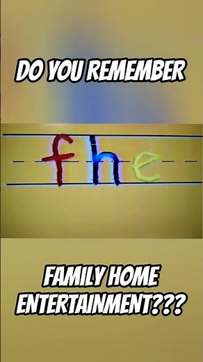 Do you remember Family Home Entertainment??
