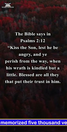 LORD JESUS, help me to accept and respect you and your words - Psalms 2: 12 || One minute message