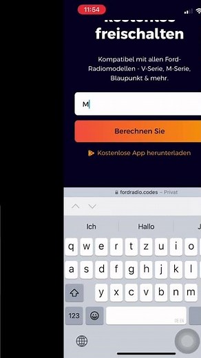 FORD Radio 6000CD Radio-Code herausfinden.