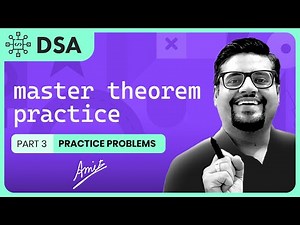 Practice Questions on Master Theorem Part 3
