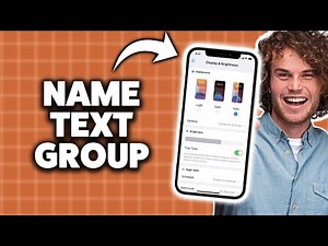 How To Name A Text Group On iPhone 2026 (Step-By-Step Tutorial)