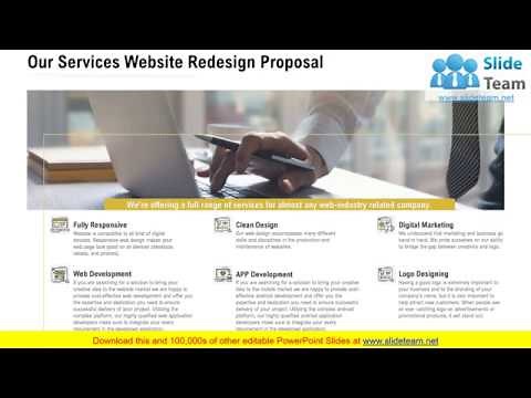 Website Redesign Proposal PowerPoint Presentation Slides