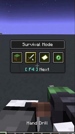 SO LÄDT MAN DEN HANDBOHRER IN MINECRAFT MIT DEM WARIUM-MOD NACH