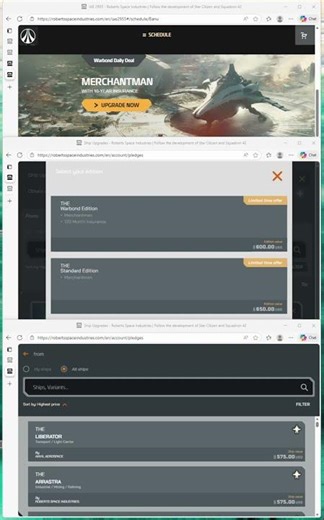 Star Citizen - Merchantman Life on day 4 of IAE '25