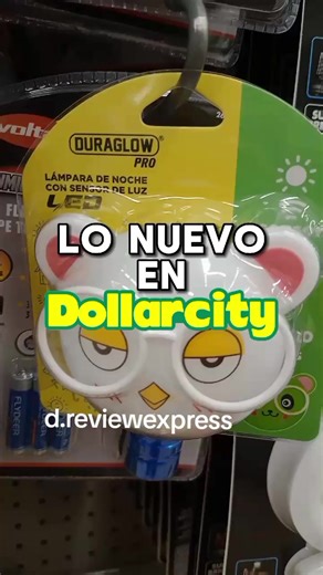 Lámpara LED con sensor de luz en Dollarcity
