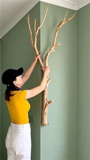 Turning an Empty Corner Into Something Amazing 😍🪵 | DIY Shelf Idea