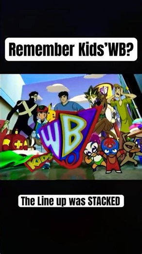 Remember watching shows on Kids’ WB? #nostalgia