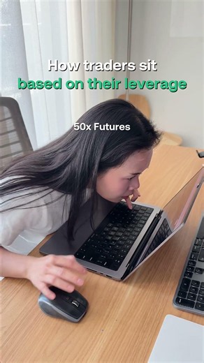 How I sit during trading
