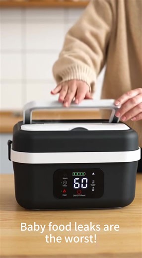 The essential item for work today is my multi-functional smart lunch box. No matter where I am, I don’t have to fret over cold food, because this versatile lunch box can heat meals without needing a power outlet. It’s extremely convenient, and its top-notch sealing ensures no spills even when stowed in my bag during subway commutes. #healthylunch #lunchinspo#lunch #electriclunchbox #tiktokshopblackfriday