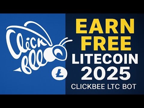 Earn Free Litecoin in 2025 with ClickBee LTC Bot | Legit Telegram Crypto Bot?