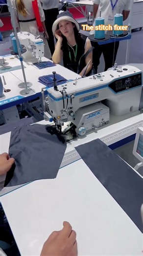 Automatic Stitching Machine in Action. #youtubeshorts