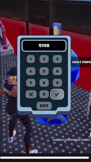 Rocket Wars Vault Code #fortnite #gaming #sypherpk