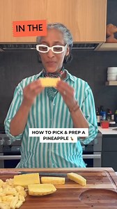 Pick, cut, and eat a pineapple with Auntie Carla. 🍍 | Chef Carla Hall