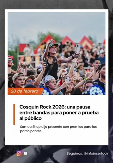 Trivia en Cosquín Rock: ¡Preguntas y Premios en Vivo!