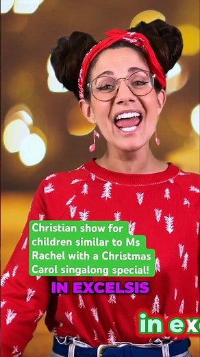 Christmas carols with Christian Ms Rachel for children and families! #christian #msrachel #children
