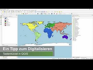 QGIS 3.16 Benutzeroberfläche - Tastenküzel nutzen (Shortcuts)| QGIS 3 Tutorial | Deutsch