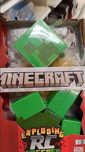 Minecraft Exploding RC Creeper at Target