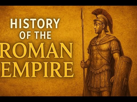 ASMR Sleep Story: The History of the Roman Empire | Whispered Voice & Fireplace Ambience