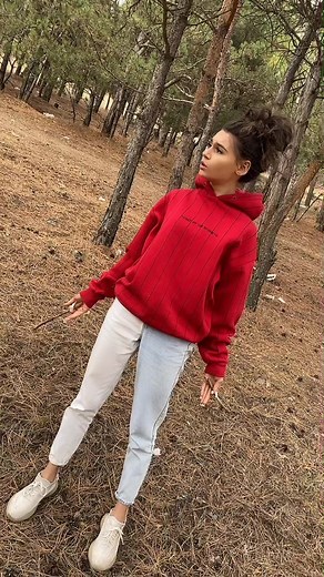 Outdoor Dance Routine in a Forested Setting