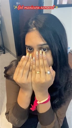✨Gel manicure removal #trending #youtubeshorts #nails #removal #manicure #share #viral #subscribe