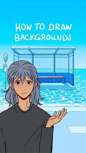 97pieces | The Basics of ‘How to draw Backgrounds’ using a Perspective Grid – let me know if it helps 🤗💙💙 ••• ••• #artadvice #arttips #arthelp... | Instagram