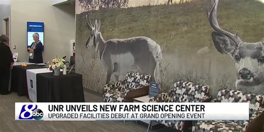 University of Nevada celebrates opening of science center at Main Station Farm