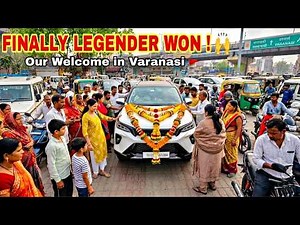 Varanasi में लोगों ने घेर ली हमारी Legender !! 🫢 That’s Why FORTUNER is King 👑