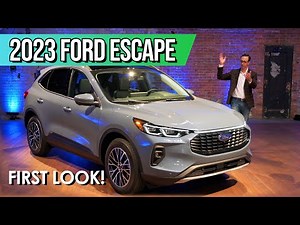 2023 Ford Escape: Updated Looks, Bigger Screen | First Look