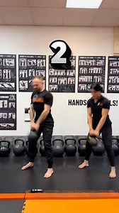 This is a time-based swing ladder. You start a new set every minute, increasing the reps each minute: • Minute 0 → 5 swings • Minute 1 → 10 swings • Minute 2 → 15 swings • Minute 3 → 20 swings Once you finish the 20 swings, you rest for 3 minutes to recover your breathing and grip. Then you repeat the same ladder for 2–4 total series, depending on your conditioning level. The goal isn’t speed — it’s clean reps, steady breathing, and consistent power on every swing. | Hardstyle Kettlebell Pro
