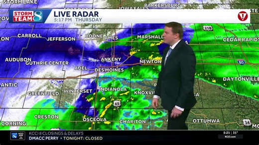 Iowa weather: Winter storm warnings issued with heavy snow expected tonight