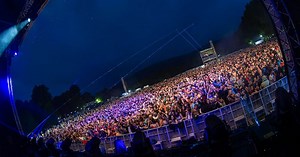 More than 10,000 young people dance the night away in celebration in Belfast