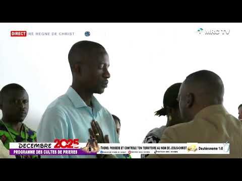 PRIERES DECEMBRE SOUS LE THEME: POSSEDE ET CONTROLE TON TERRITOIRE AU NOM DE JESUS CHRIST PARTIE 13
