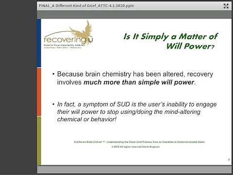 A Different Kind of Grief:Understanding the Grief Process of an Overdose/Substance Use-Related Death