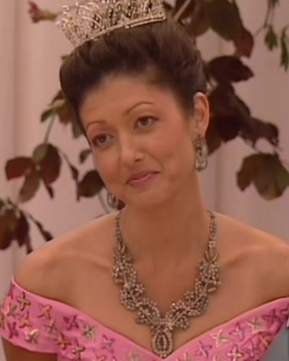 The then Princess Alexandra of Denmark (now Countess of Frederiksbourg) at the wedding of Crown Prince Frederik and Miss Mary Donaldson in 2004🇩🇰 #princessalexandra #foryou #royalwedding #royal #danishroyals