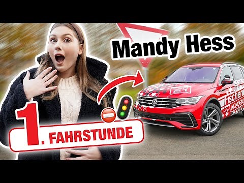 Erste Fahrstunde (SCHALTEN) mit Mandy Hess 🚘 | Fischer Academy - Die Fahrschule