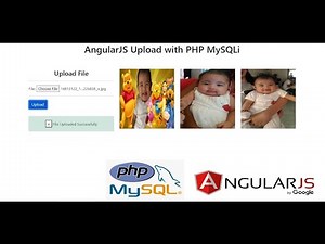 AngularJS Upload with PHP MySQLi