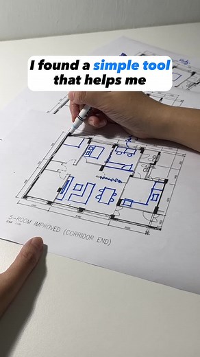 It is the easiest way to do floor planning! Thinking to plan your home and not knowing what is the right tool? We created this tool just for you! Made in Powerpoint to help you get planning done in the easiest manner. Import your floor plan and begin designing in a min. There’s over 300 stencils for you to play around. Many designers tried it and loved it, hit link in bio to find out more! #sgrenovation #sghome #sgrenovationideas #sghdb #sgbto #sgbtorenovation #sginteriordesign #sginteriordesign