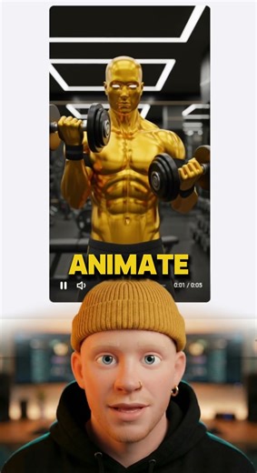 How I Use AI to Generate Realistic Muscle Growth Animations