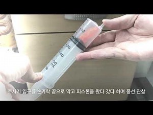 보일법칙 확인-주사기 속 풍선
