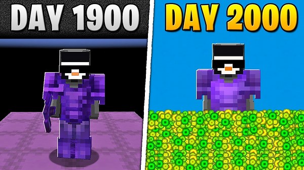 I Survived 2,000 Days in Hardcore Minecraft